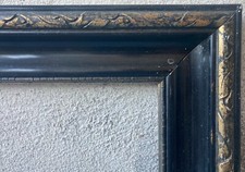 Cornice antico vintage nero - cornice,