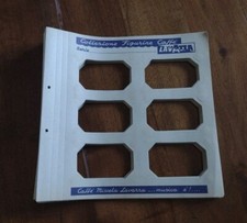 Lotto 32 Fogli Vuoti Serie Collezione Figurine Caffè Lavazza