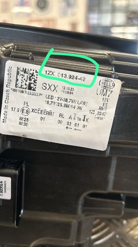 Faro anteriore volkswagen - faro, dx.
