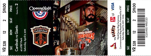 Biglietto san francisco giants - francisco,