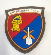 SCUDETTO OMERALE, PATCH E.I ARTIGLIERIA CONTRAEREA ESERCITO