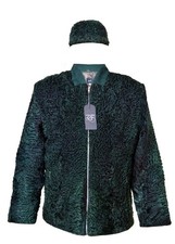 Cappotto giacca uomo verde