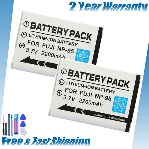 Batteria per fujifilm - 2x,