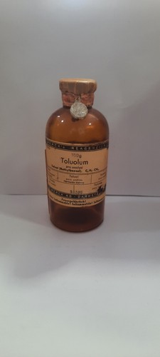 Bottiglia vintage toluolium - vintage,