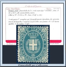 1889 Italia Regno Stemma cent