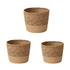 3 cestini per fioriere in