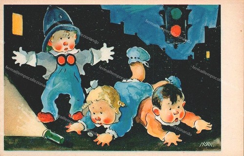 Ec695 cartolina bambini - ,