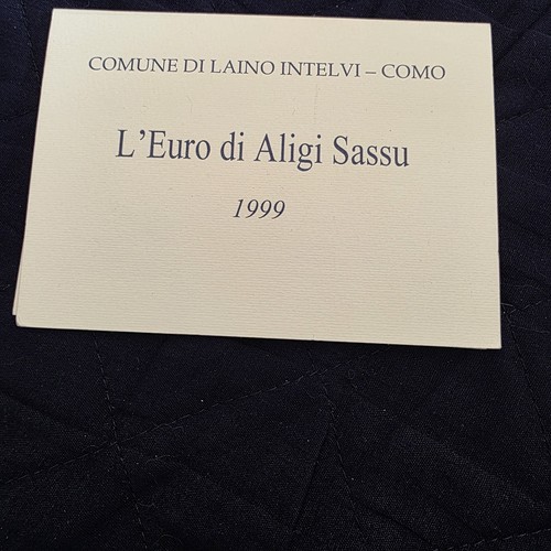 Italia 1999 euro - italia, aligi