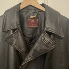 Mulberry giacca pelle uomo