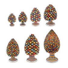 PIGNA CLASSICA ARLECCHINO  CERAMICA CALTAGIRONE VARIE MISURE