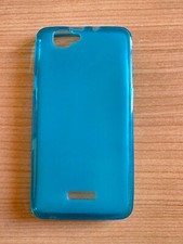 Custodia Cover in TPU GEL per Wiko Rainbow Aguario - Col. AZZURRO CELESTE BLU