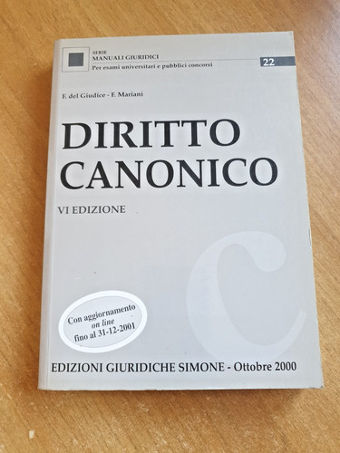 Diritto canonico giudice - canonico,