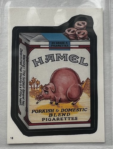 1986 topps wacky - topps, packages
