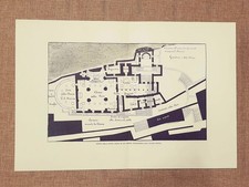 Pianta della nuova Chiesa di