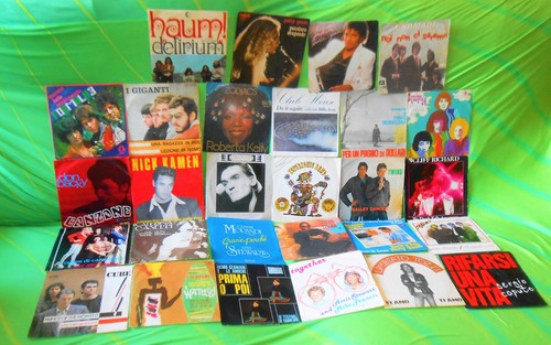 Lotto 120 dischi giri - lotto,
