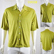 Camicia uomo manica corta fantasia hawaiana regular fit larga estiva no stiro l