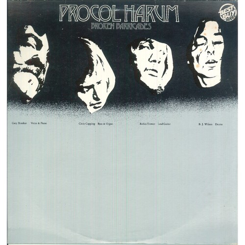 Procol harum vinile broken - procol,