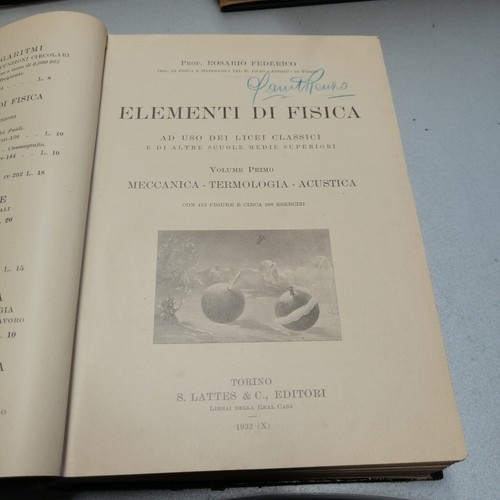 Elementi fisica volume - elementi,