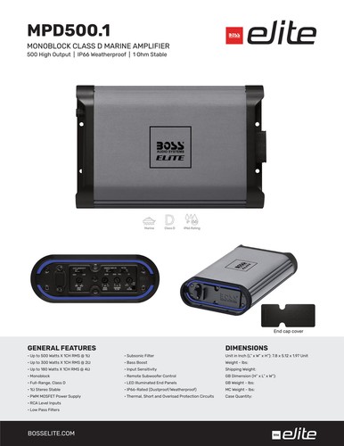 Boss audio elite 500w - elite,