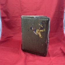 Antica Scatola Di Latta Antica Bambino Con Carriola