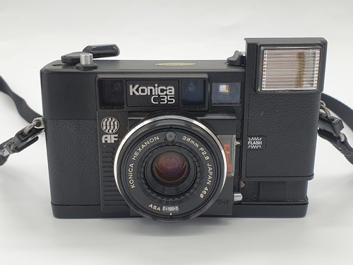 Konica c35 fotocamera punta - konica,