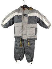 TUTA SCI BIMBO 2 ANNI COMPLETO GIACCA PANTALONI IMBOTTITO IMPERMEABILE