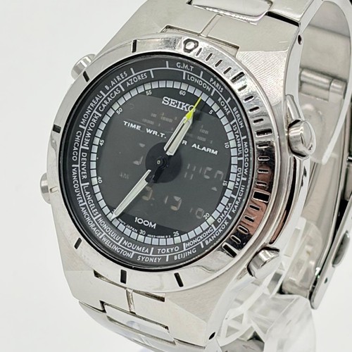 Seiko world time - seiko,