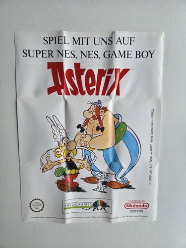 Snes super nintendo asterix - super,