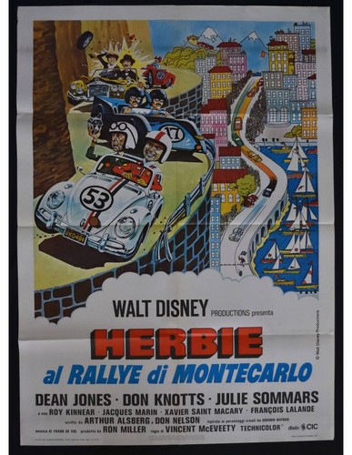 Manifesto herbie rally di - herbie,