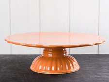 IB Laursen Mynte Tortiera Arancione Ceramica Piatto Torta Zucca Spice Stoviglia