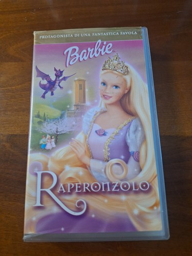 Vhs barbie raperonzolo - vhs,