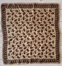 Foulard Pochette Mantero Unisex  Seta Vintage  Anni 90