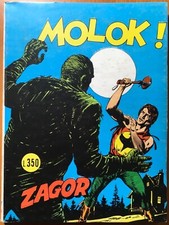 Zagor 77 Molok ! lire 350 scritta rossa Cepim Bonelli Ferri bello no Zenith