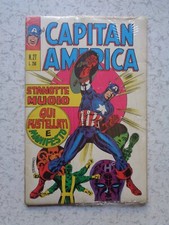 CAPITAN AMERICA n° 27 CON MANIFESTO E ADESIVI POSTER CORNO BLISTERATO ORIGINALE