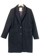 ESPRIT Cappotto in lana Donna Cappotto Taglia IT 42 nero stile casual