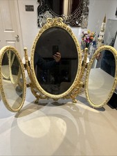 Specchio da toeletta vintage indipendente 3 vie inclinabile - Antica Gilda