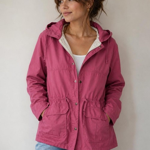 Parka giacca antipioggia con