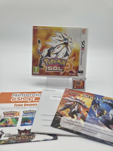 Pokémon sole nintendo - pokémon, 3ds