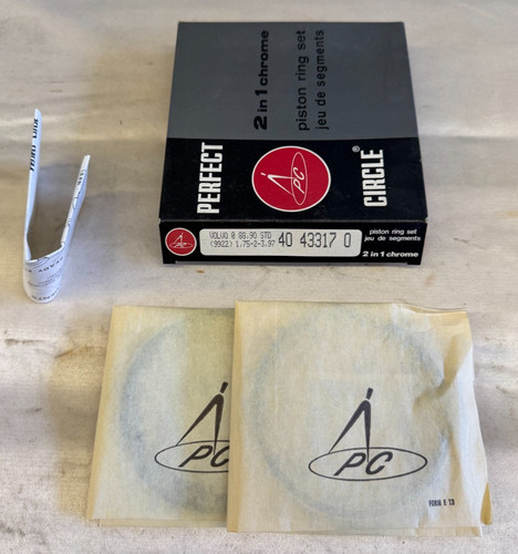 Set anelli pistone motori - , nos
