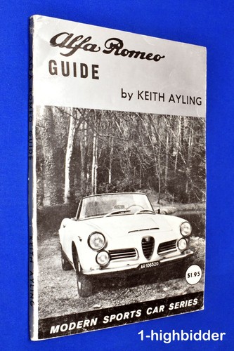 Vintage 1964 alfa romeo guide - romeo,