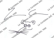 LUCIO CORSI - Autografo con