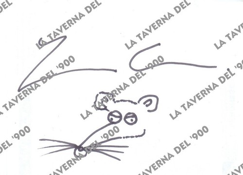 Lucio corsi autografo con - corsi,
