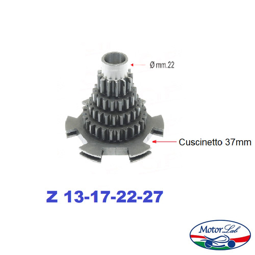 Ingranaggio quadruplo cluster - ingranaggio,