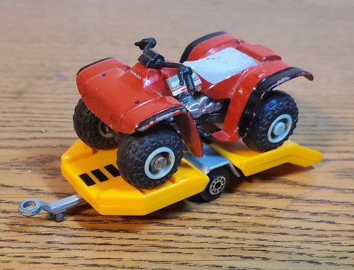 Britains honda big red atv - big,