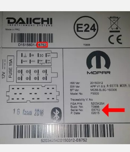 Radio code daiichi fiat - radio,