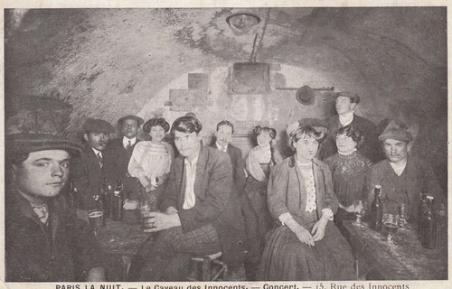 Cpa paris la nuit - i°, le