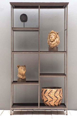 Libreria metallo stile - libreria,