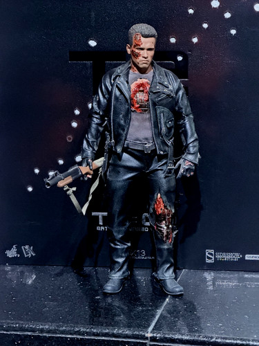 Terminator t800 battle - terminator, 2