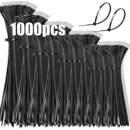 Fascette plastica 1000 pezzi - fascette,