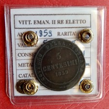 5 Centesimi 1859 Birmingham RE